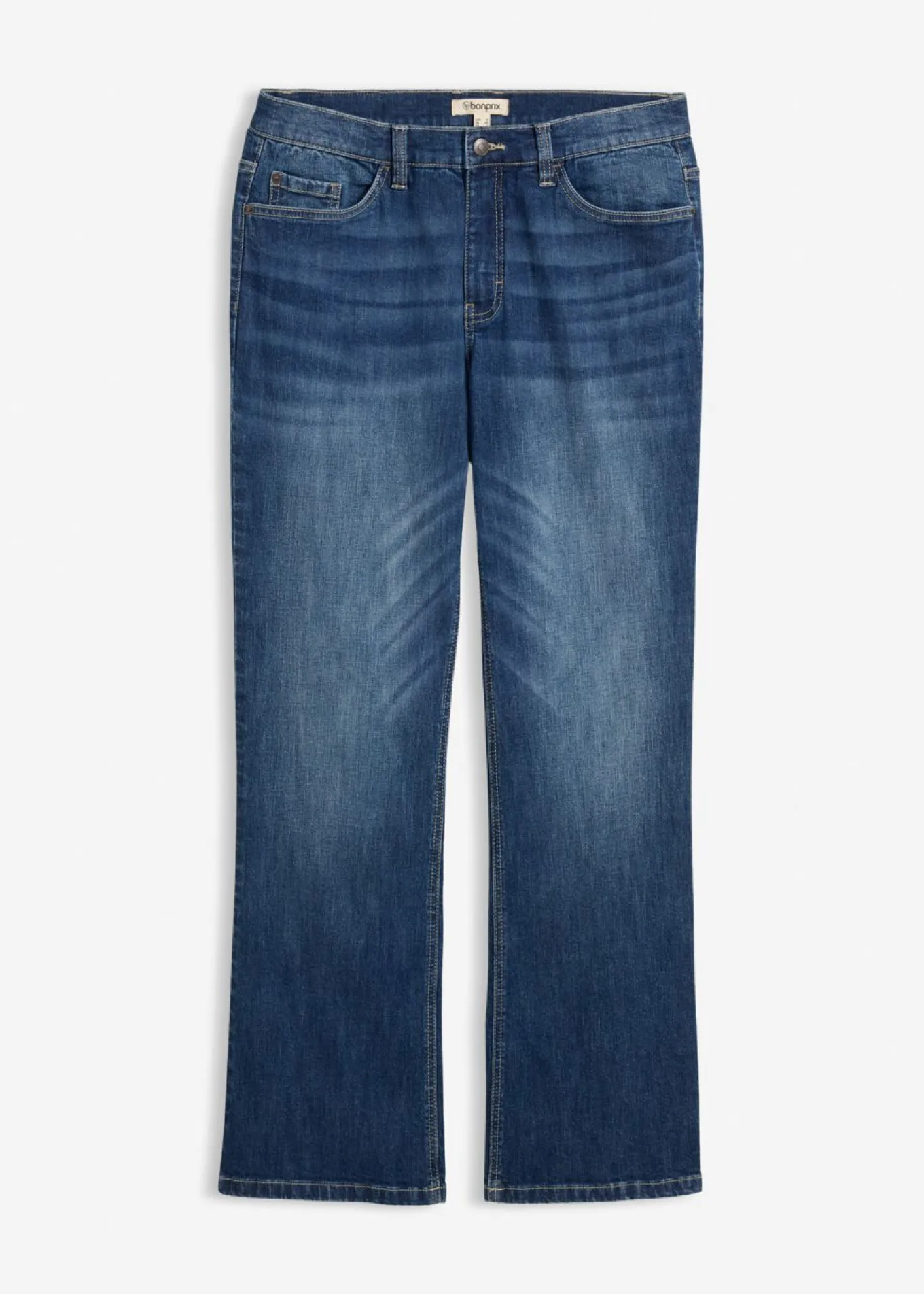 Vaqueros elásticos de corte regular y bootcut