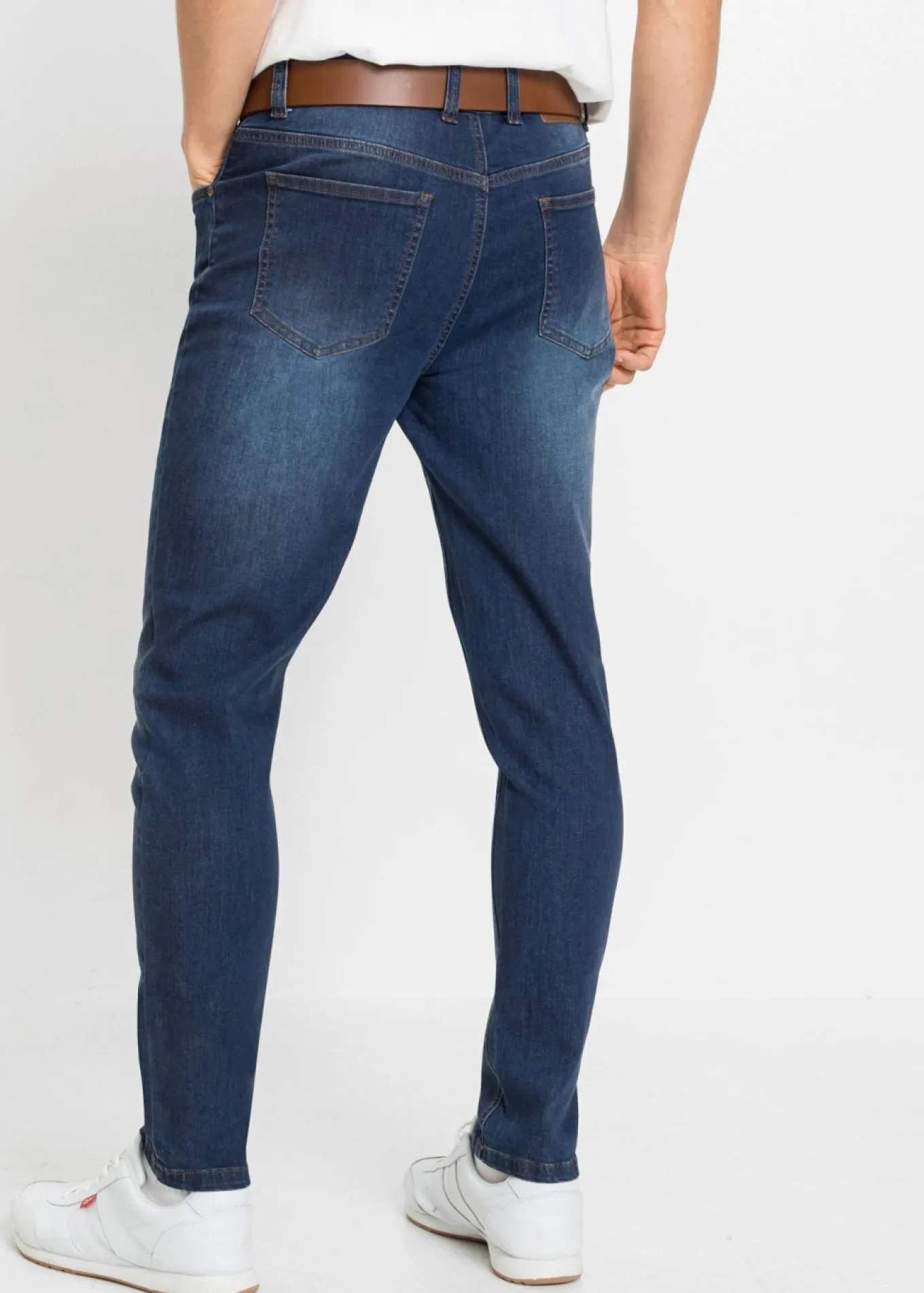 Vaqueros elásticos de corte slim y tapered (2 unidades)