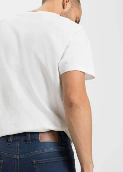 Vaqueros elásticos de corte slim y tapered (2 unidades)