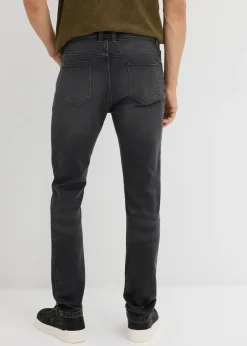 Vaqueros elásticos de corte slim y recto