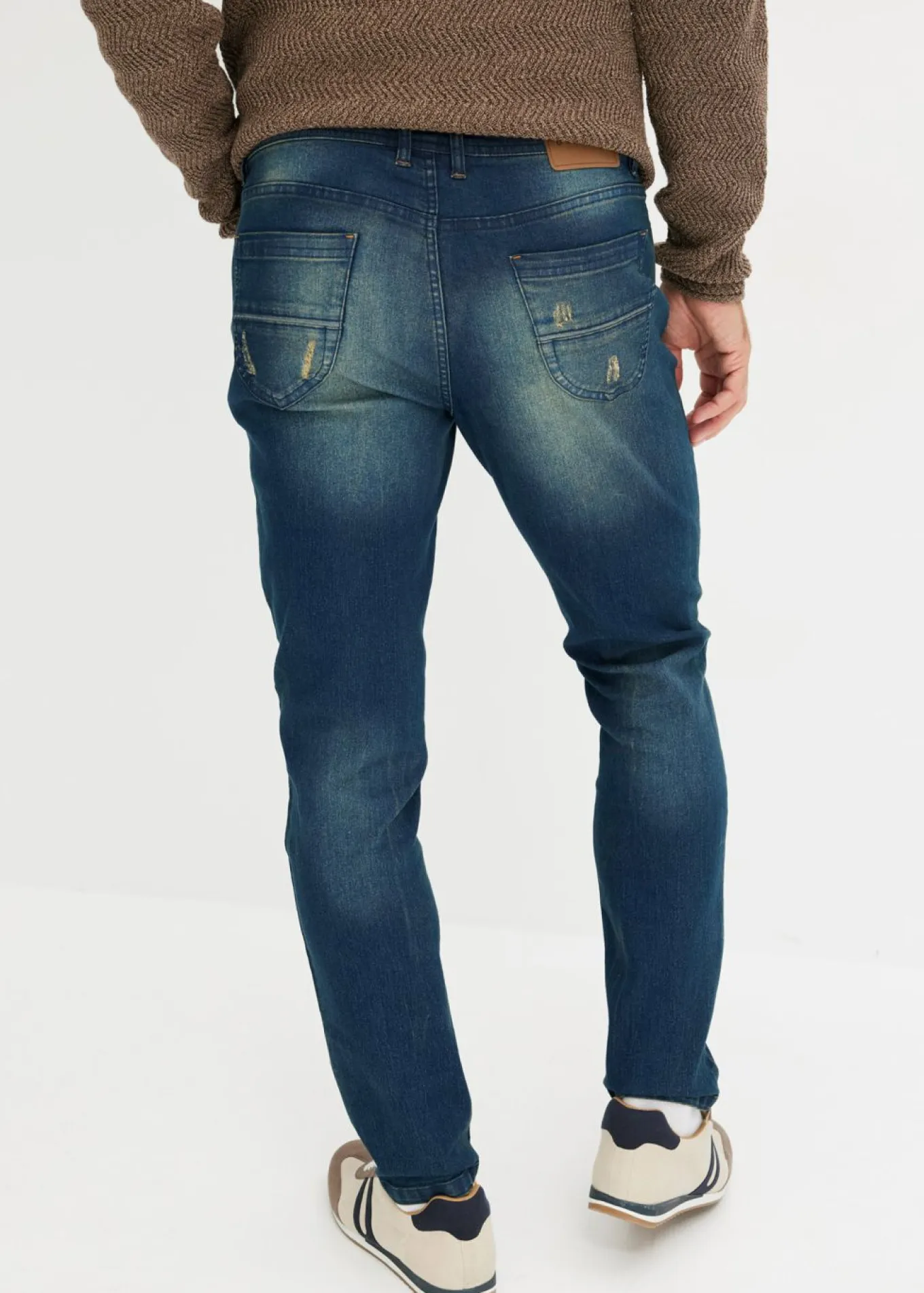 Vaqueros elásticos ligeros slim fit, straight