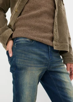 Vaqueros elásticos ligeros slim fit, straight