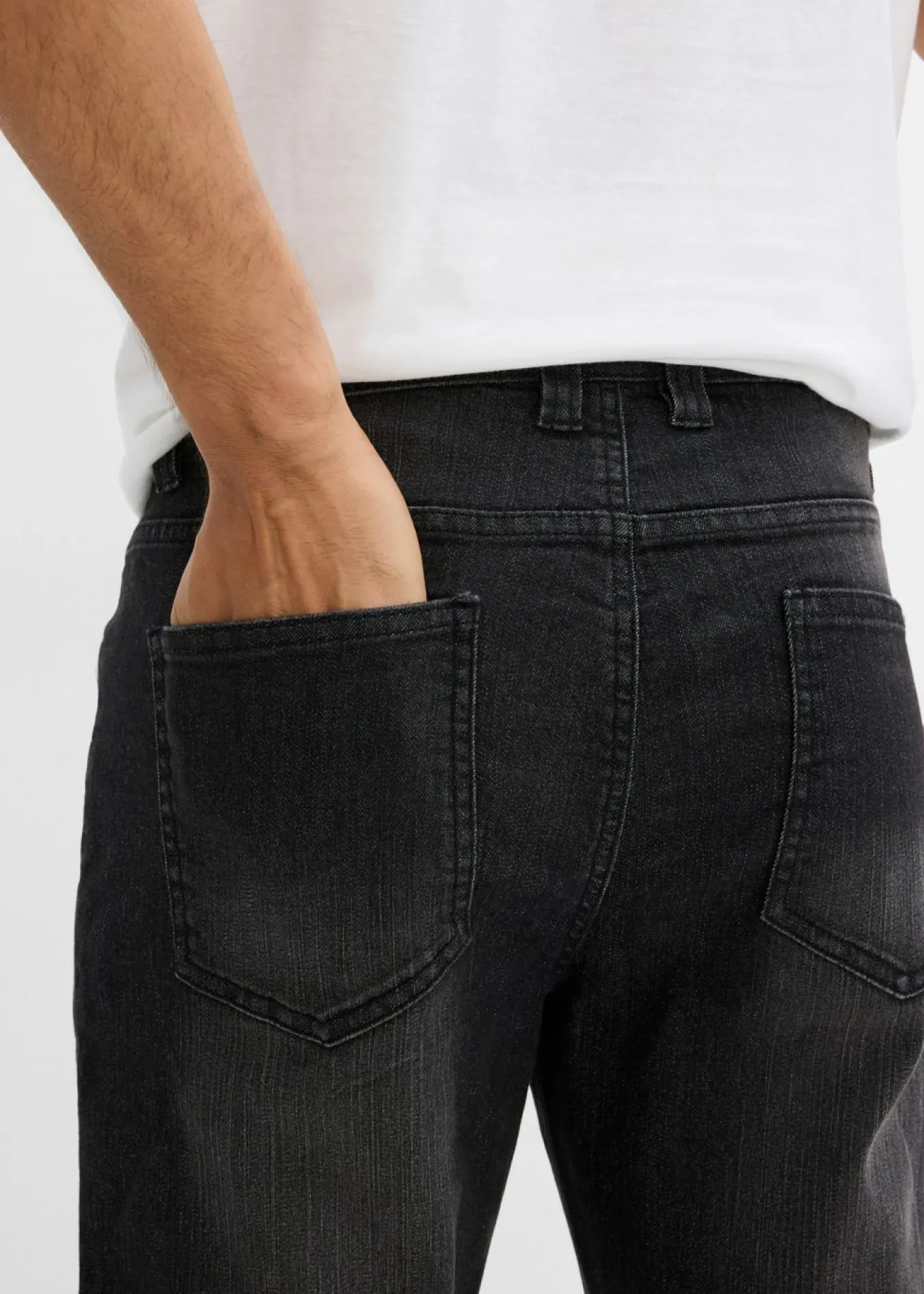 Vaqueros elásticos ligeros, slim fit, straight
