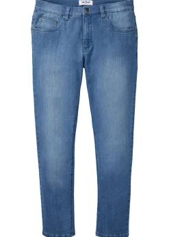 Vaqueros elásticos ligeros, slim fit, straight