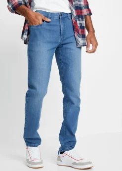 Vaqueros elásticos ligeros, slim fit, straight