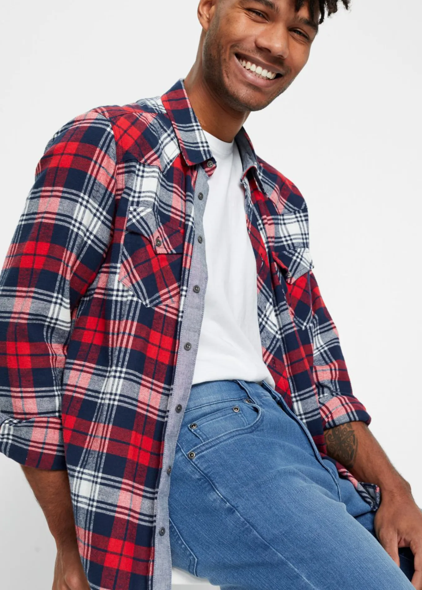 Vaqueros elásticos ligeros, slim fit, straight