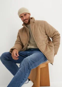 Vaqueros elásticos, regular fit, de denim denso de alta calidad, straight