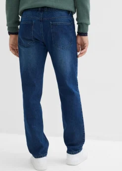 Vaqueros elásticos, relaxed fit, straight