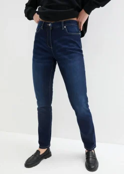 Vaqueros elásticos tipo boyfriend, mid waist