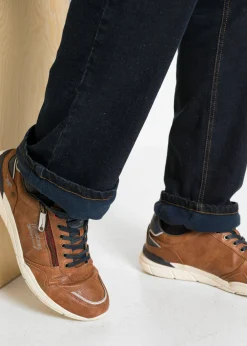 Vaqueros elásticos térmicos con corte clásico y forro cálido