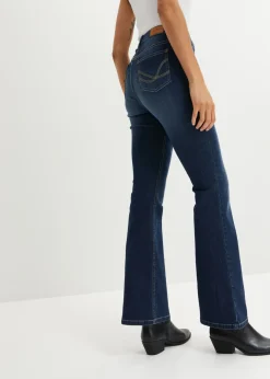 Vaqueros flared high waist