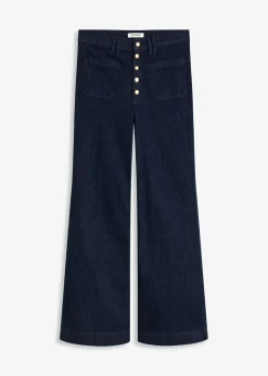 Vaqueros flared, high waist
