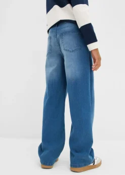 Vaqueros holgados con cintura ajustable y corte recto