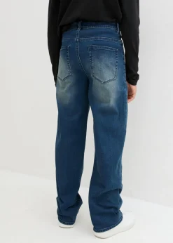 Vaqueros loose fit, con cintura ajustable, straight