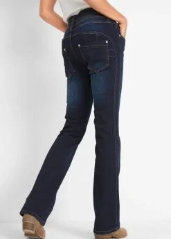 Vaqueros moldeadores con corte bootcut y talle alto