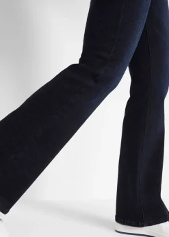Vaqueros moldeadores y suaves con corte bootcut y talle alto