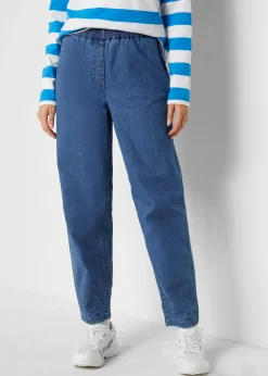 Vaqueros mom, high waist, con cintura cómoda