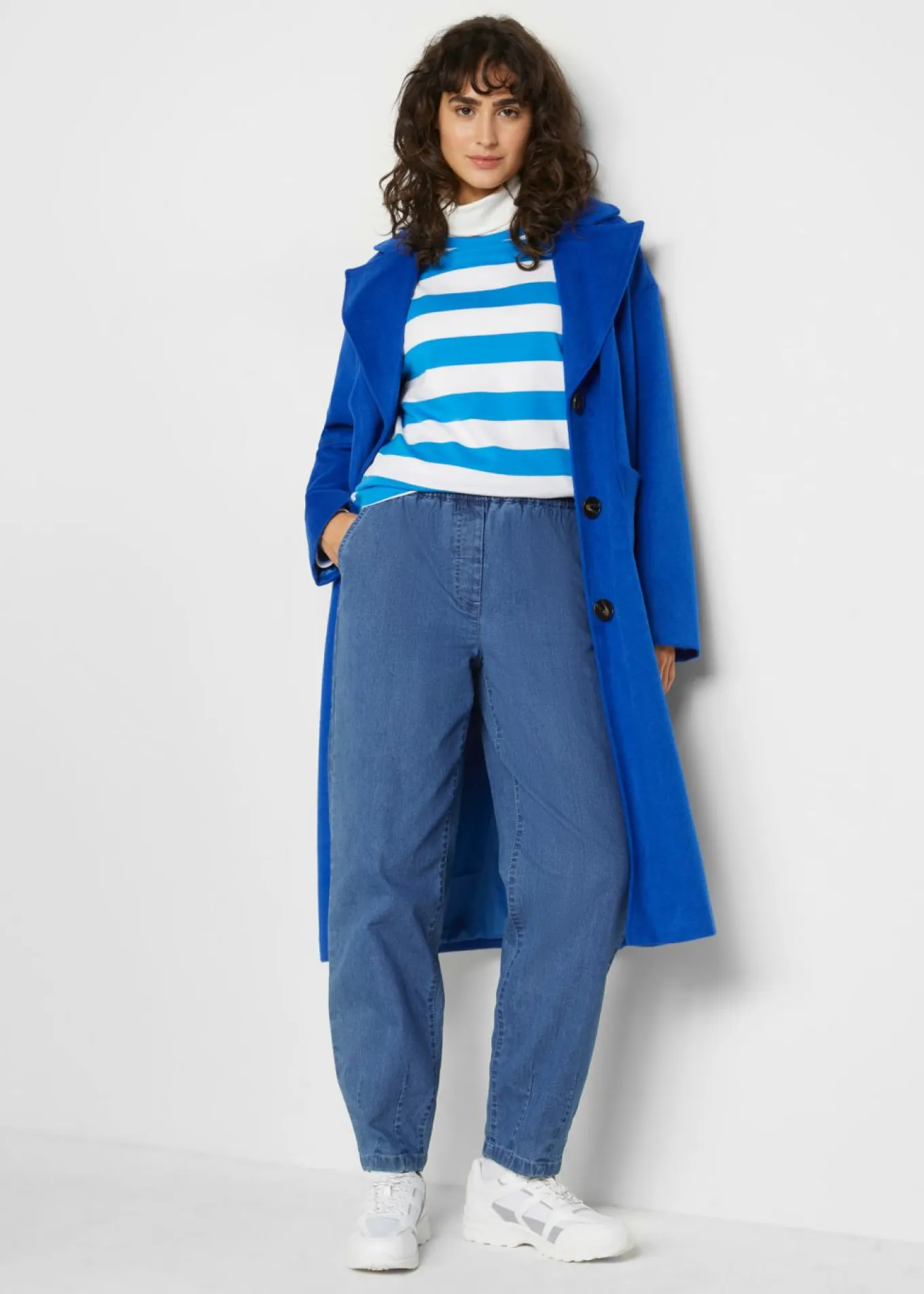 Vaqueros mom, high waist, con cintura cómoda