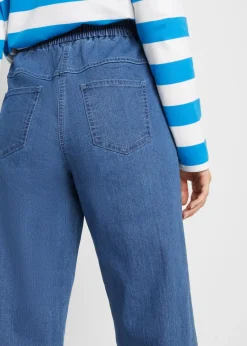 Vaqueros mom, high waist, con cintura cómoda