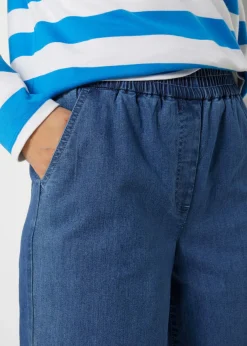 Vaqueros mom, high waist, con cintura cómoda