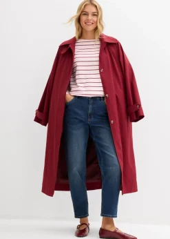 Vaqueros mom, high waist, cropped