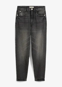 Vaqueros mom, high waist, low stretch, cropped