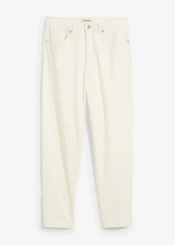 Vaqueros mom, high waist, low stretch, cropped