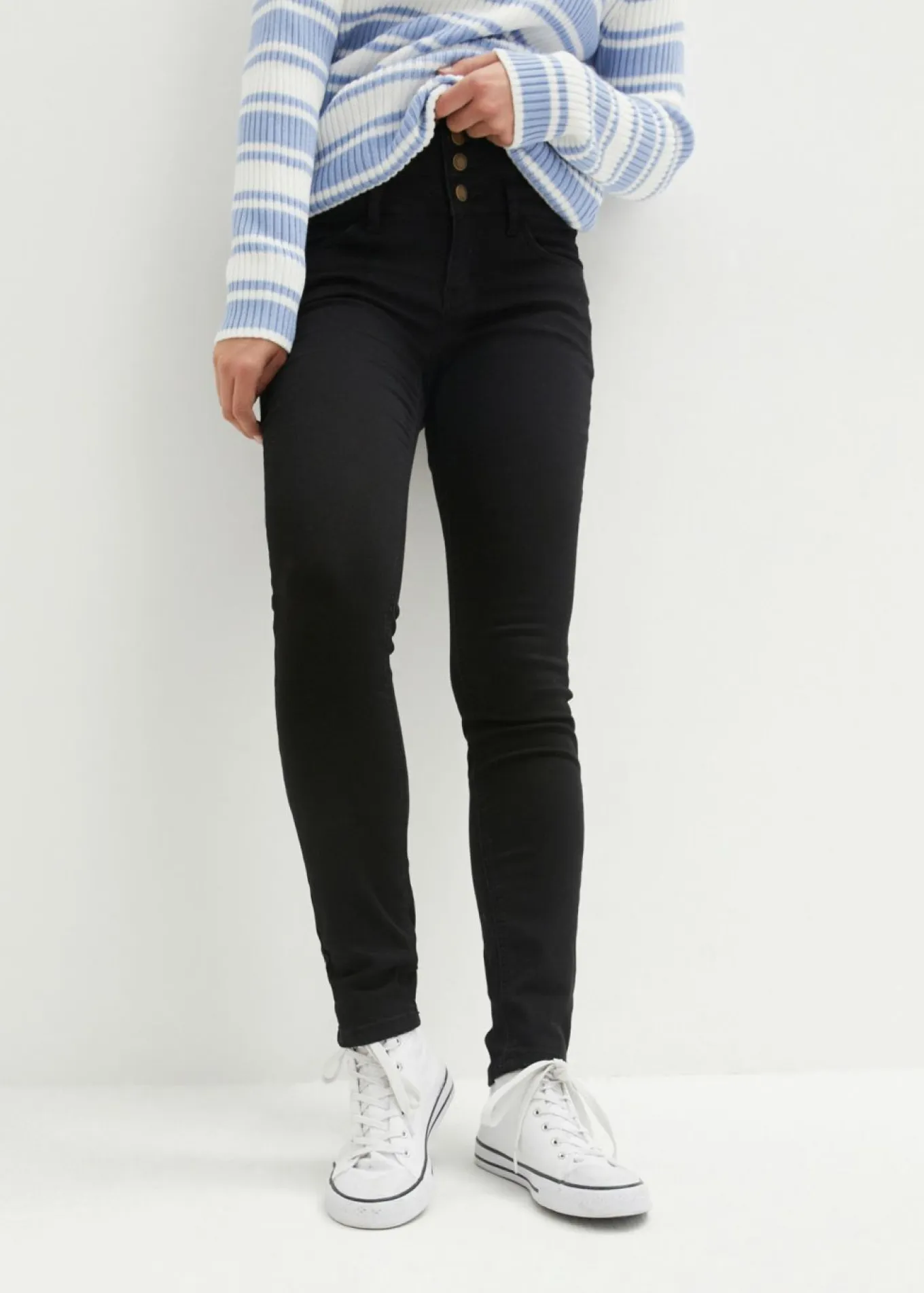 Vaqueros skinny, high waist, moldeadores y térmicos