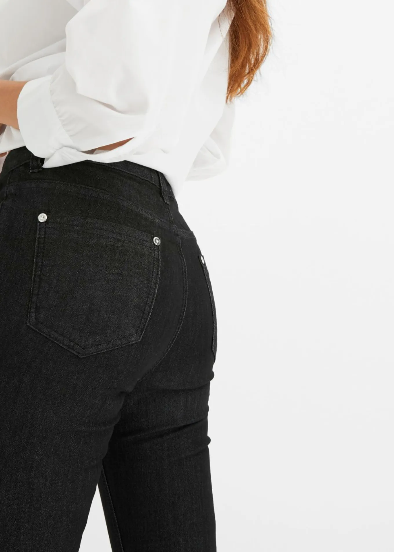 Vaqueros skinny, mid waist