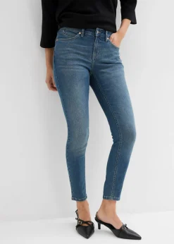 Vaqueros skinny, mid waist, elásticos