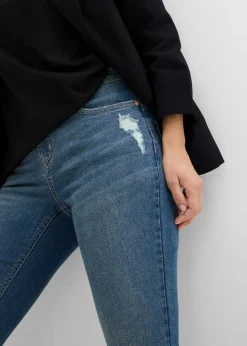 Vaqueros skinny, mid waist, elásticos