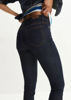 Vaqueros skinny, mid waist, elásticos