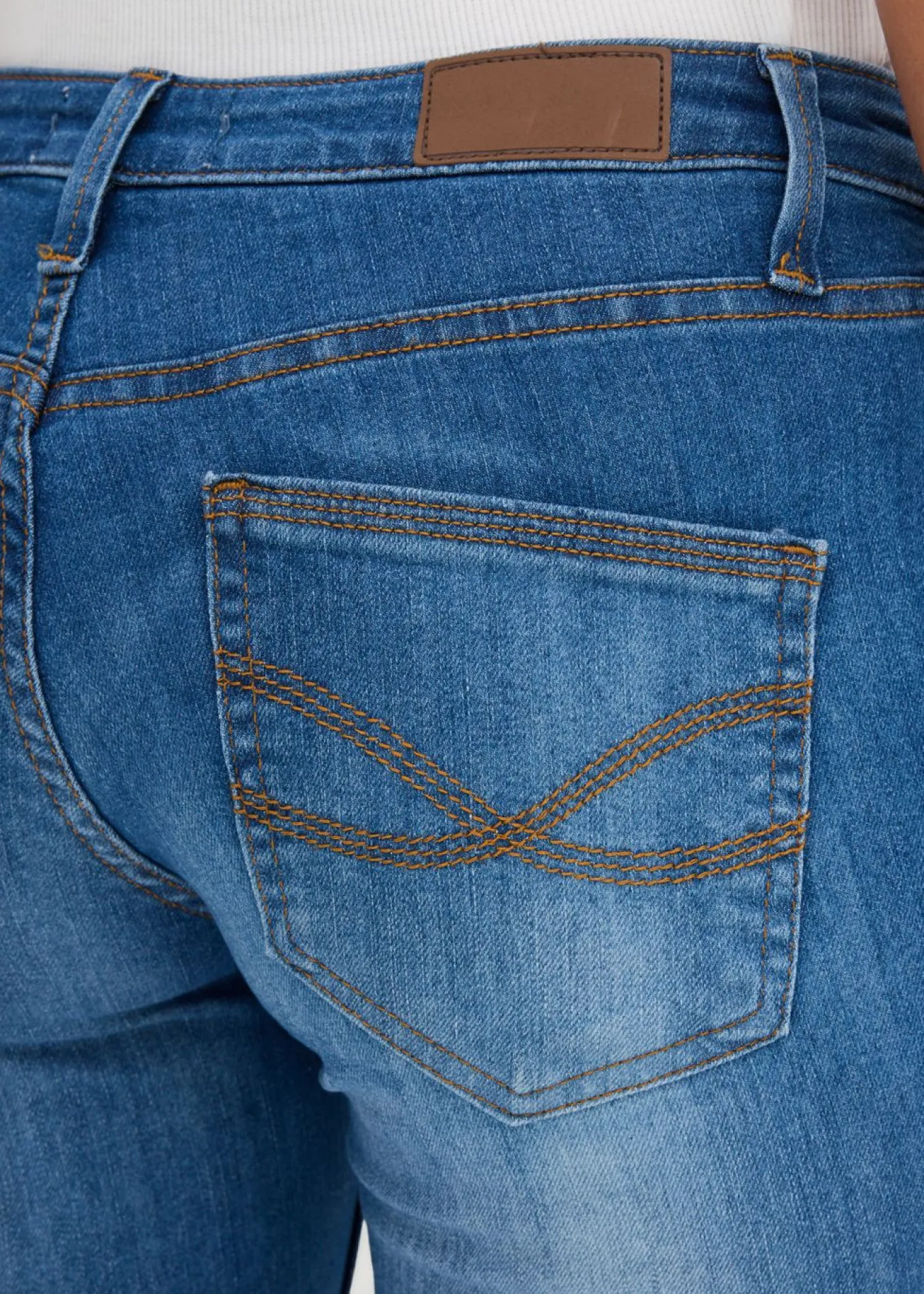 Vaqueros skinny, mid waist, elásticos