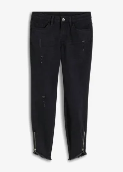 Vaqueros skinny, mid waist, elásticos