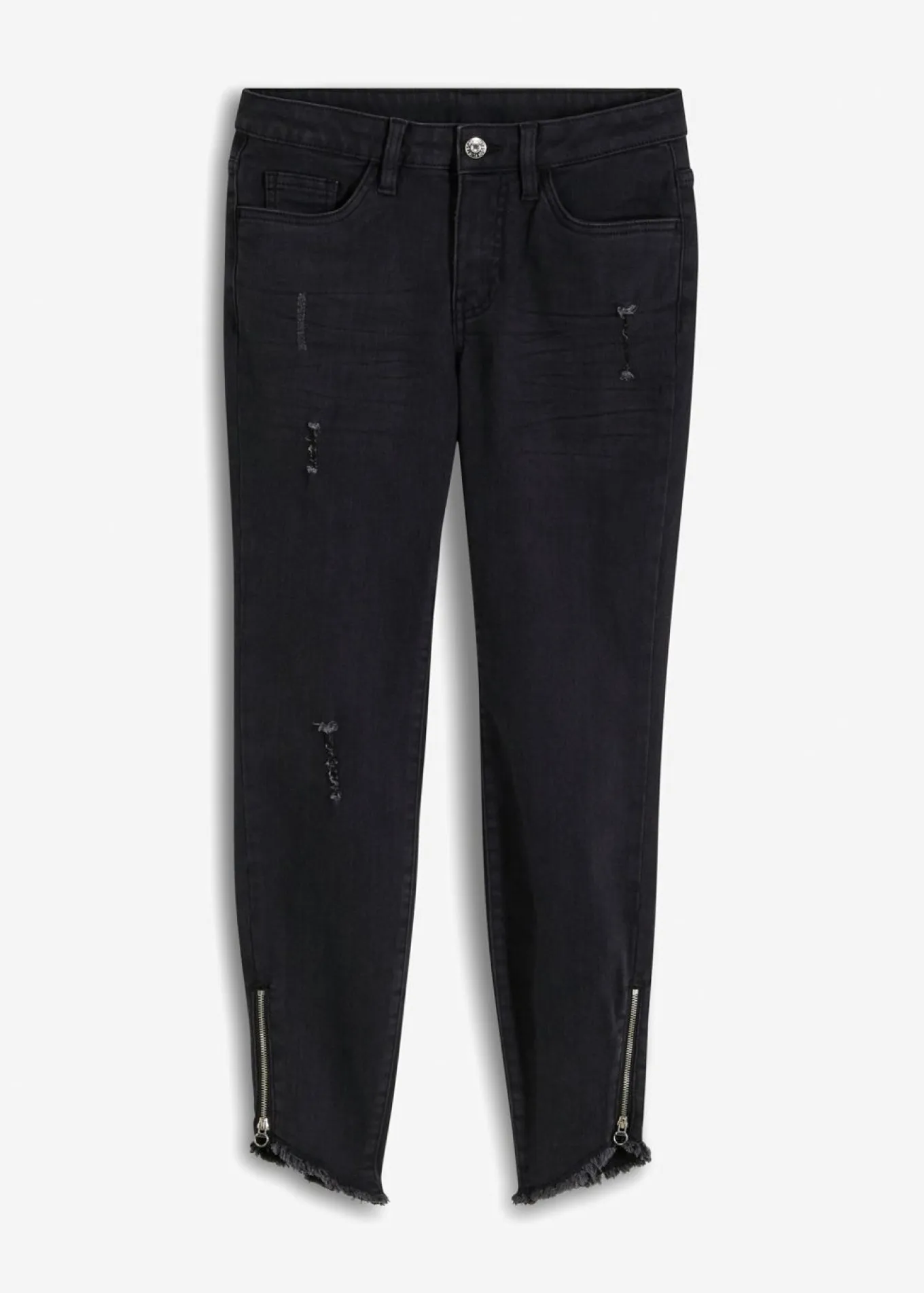 Vaqueros skinny, mid waist, elásticos