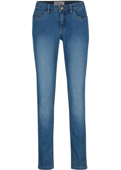 Vaqueros skinny, mid waist, elásticos