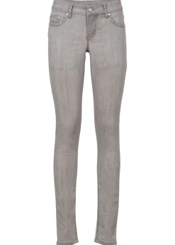 Vaqueros skinny, mid waist, elásticos
