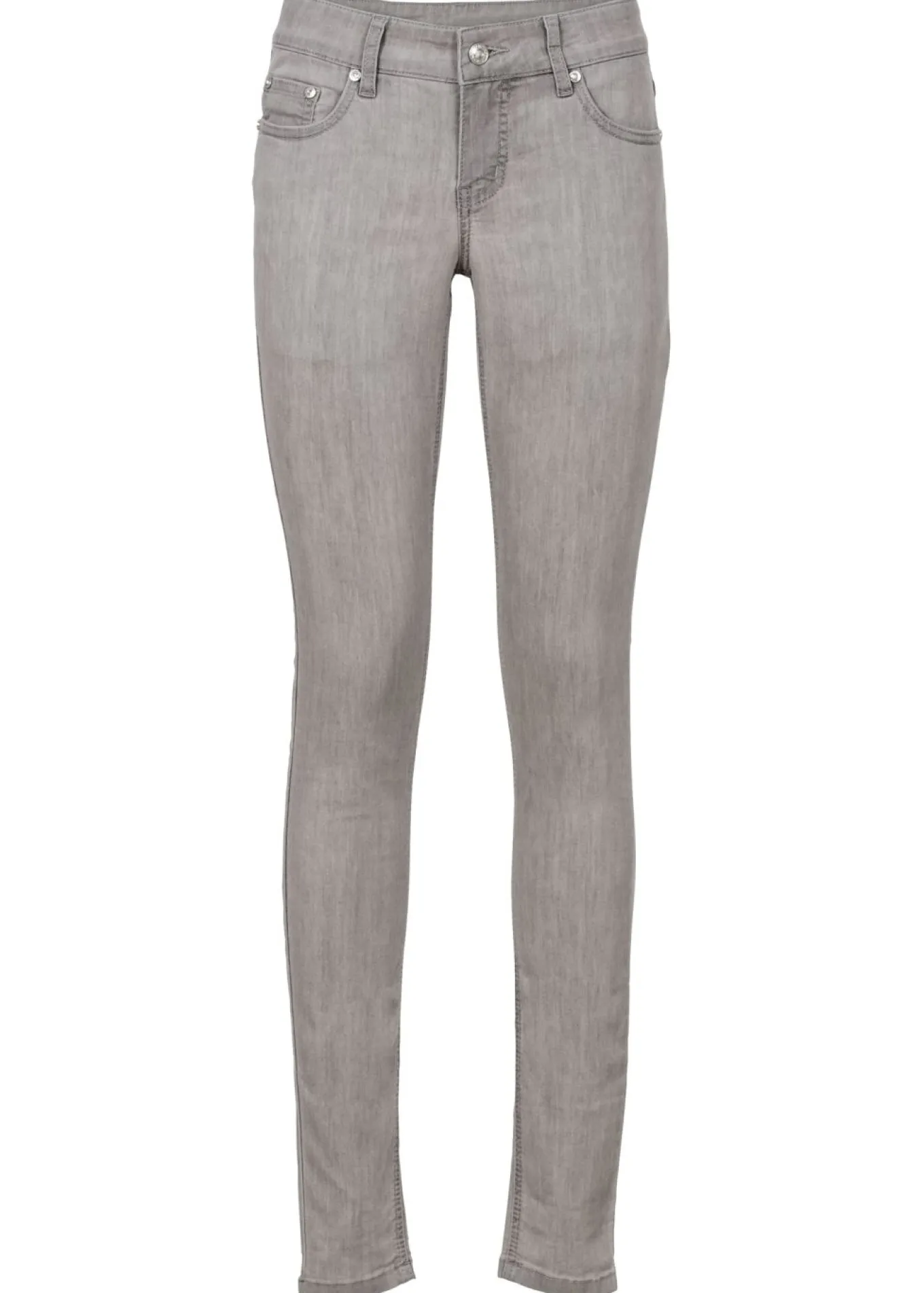 Vaqueros skinny, mid waist, elásticos
