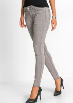 Vaqueros skinny, mid waist, elásticos