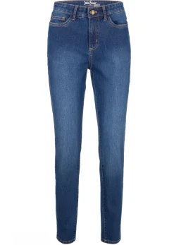 Vaqueros skinny, mid waist, elásticos