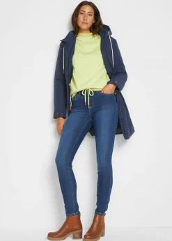 Vaqueros skinny, mid waist, elásticos