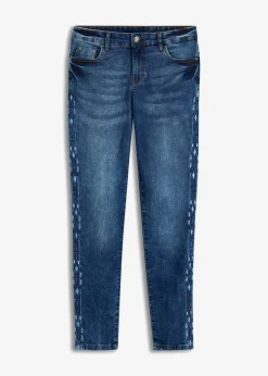 Vaqueros skinny, mid waist, elásticos