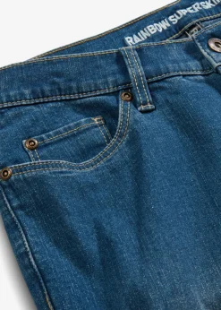 Vaqueros skinny, mid waist, elásticos