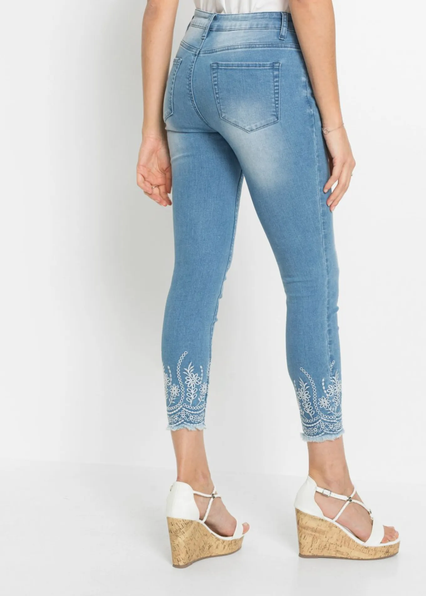 Vaqueros skinny mid waist