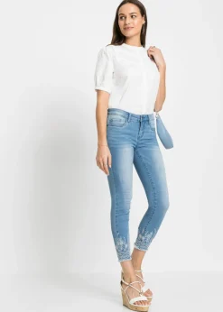 Vaqueros skinny mid waist