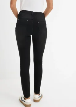 Vaqueros skinny, mid waist, elásticos
