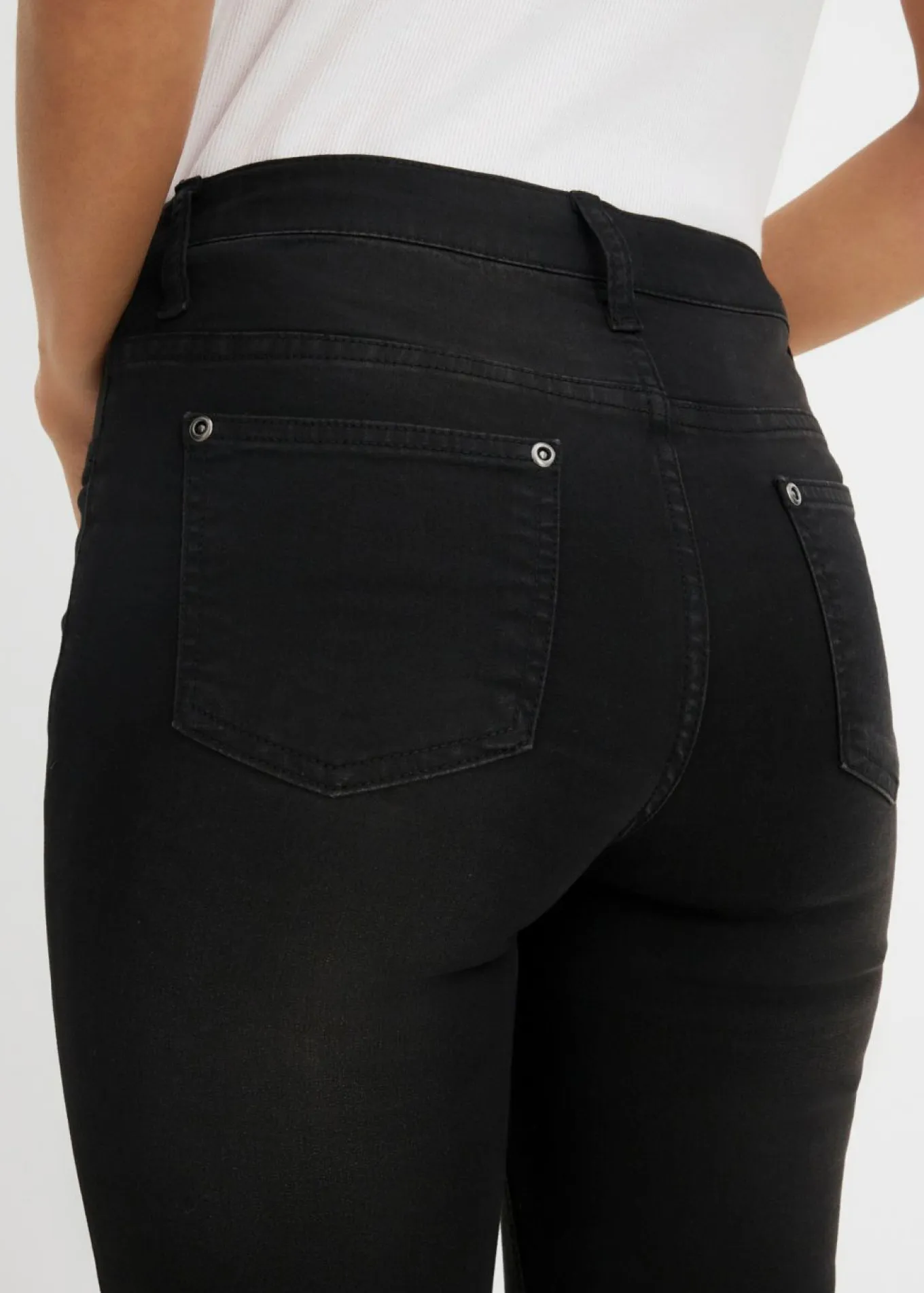 Vaqueros skinny, mid waist, elásticos