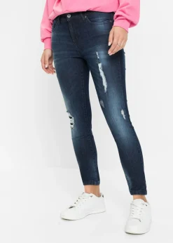 Vaqueros skinny, mid waist, elásticos