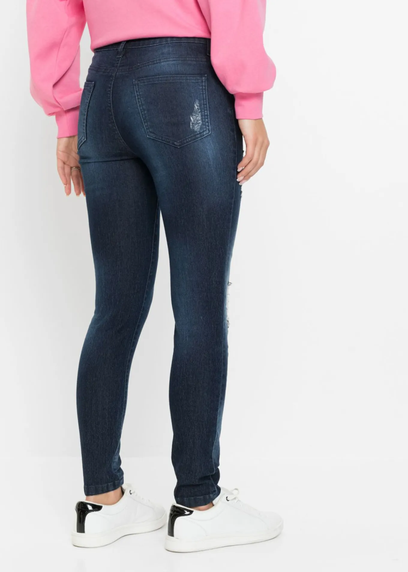 Vaqueros skinny, mid waist, elásticos