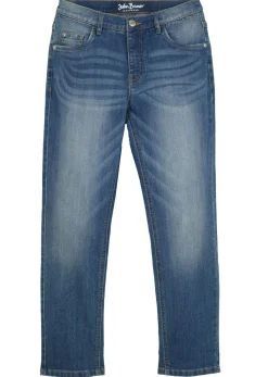 Vaqueros slim fit con cintura ajustable, straight